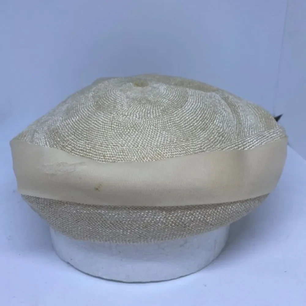 Vintage Exclusive Flo-Denis Cream Hat - Picture 4 of 9